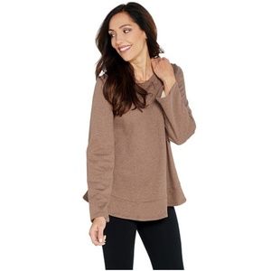 logo lounge womens xs classic french terry top wit